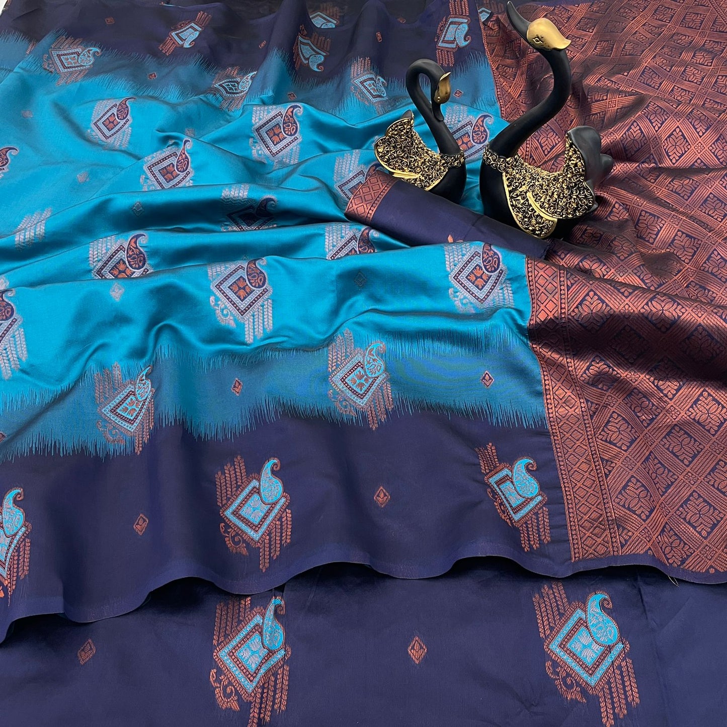 Premium Kuber Pattu Silk Saree for Wedding & Party Wear