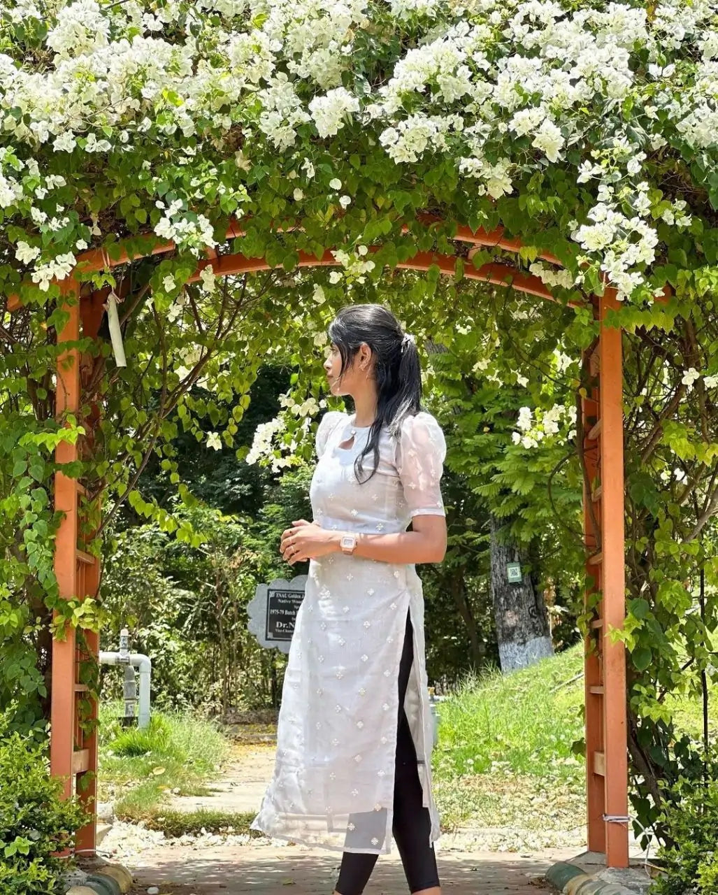 SILVER KURTI