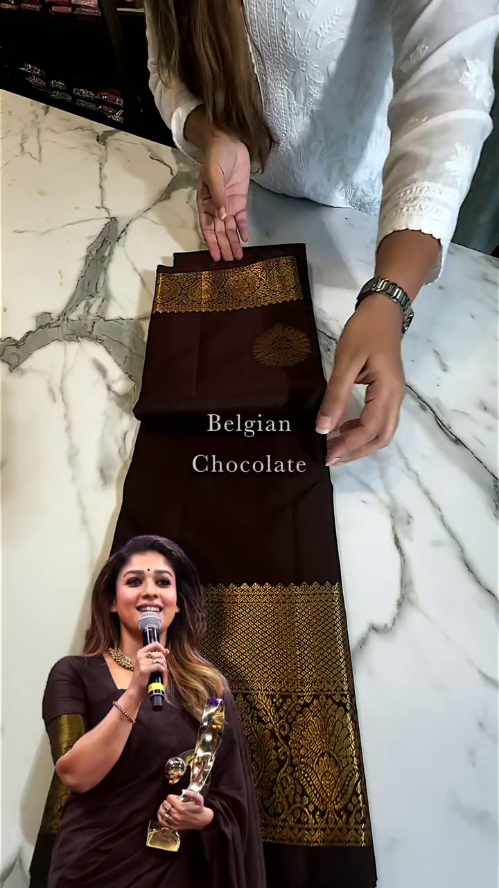 NAYANTHARA SOFT SILK SAREE