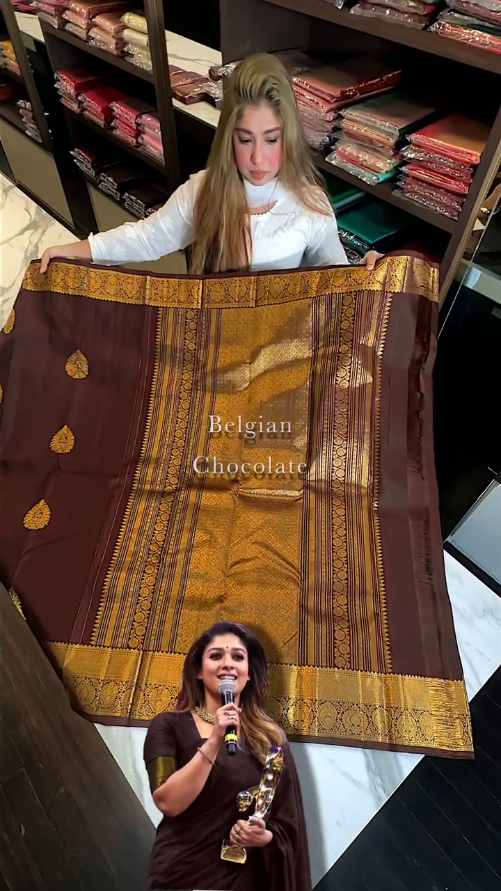 NAYANTHARA SOFT SILK SAREE
