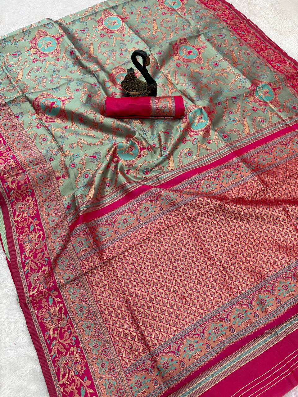 Ventilux Saree Designed for Cool and Easy Draping