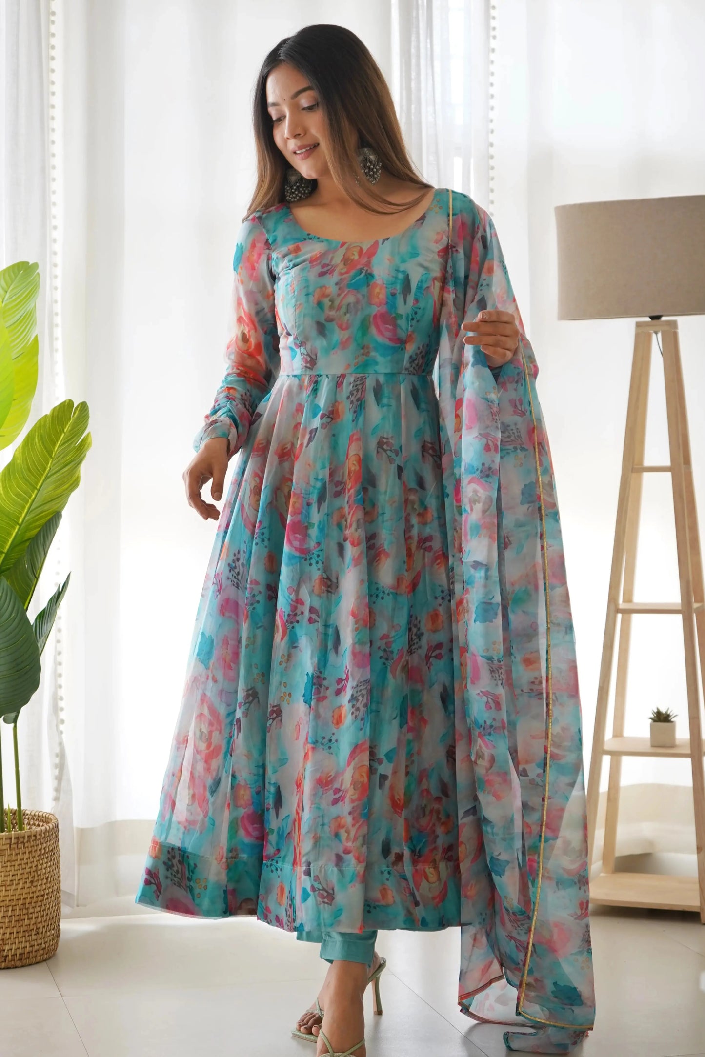 NKB16-SKY ANARKALI