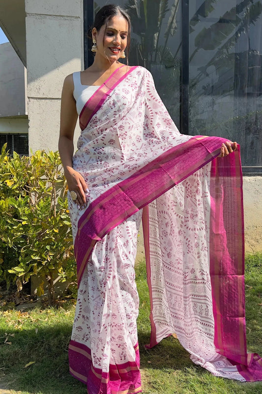 1202-kalamkari ready to wear saree