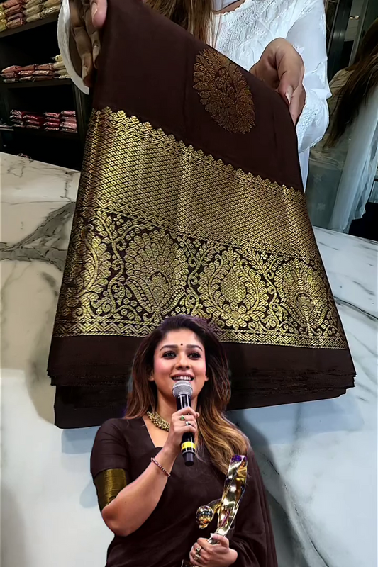 NAYANTHARA SOFT SILK SAREE